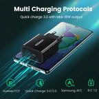 18W Quick Charge 3.0 USB Fast Wall Charger