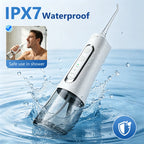 Portable Rechargeable Water Flosser for Teeth Cleaning
