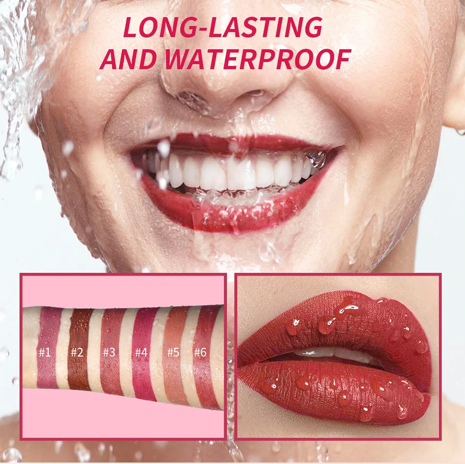 Waterproof Long-Lasting Matte Teddy Lip Tint