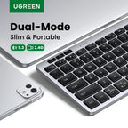 Dual-Mode Bluetooth 5.3 & 2.4G Slim Wireless Keyboard