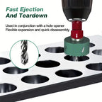 Quick-Release Hole Saw Connecting Rod with Hex Shank