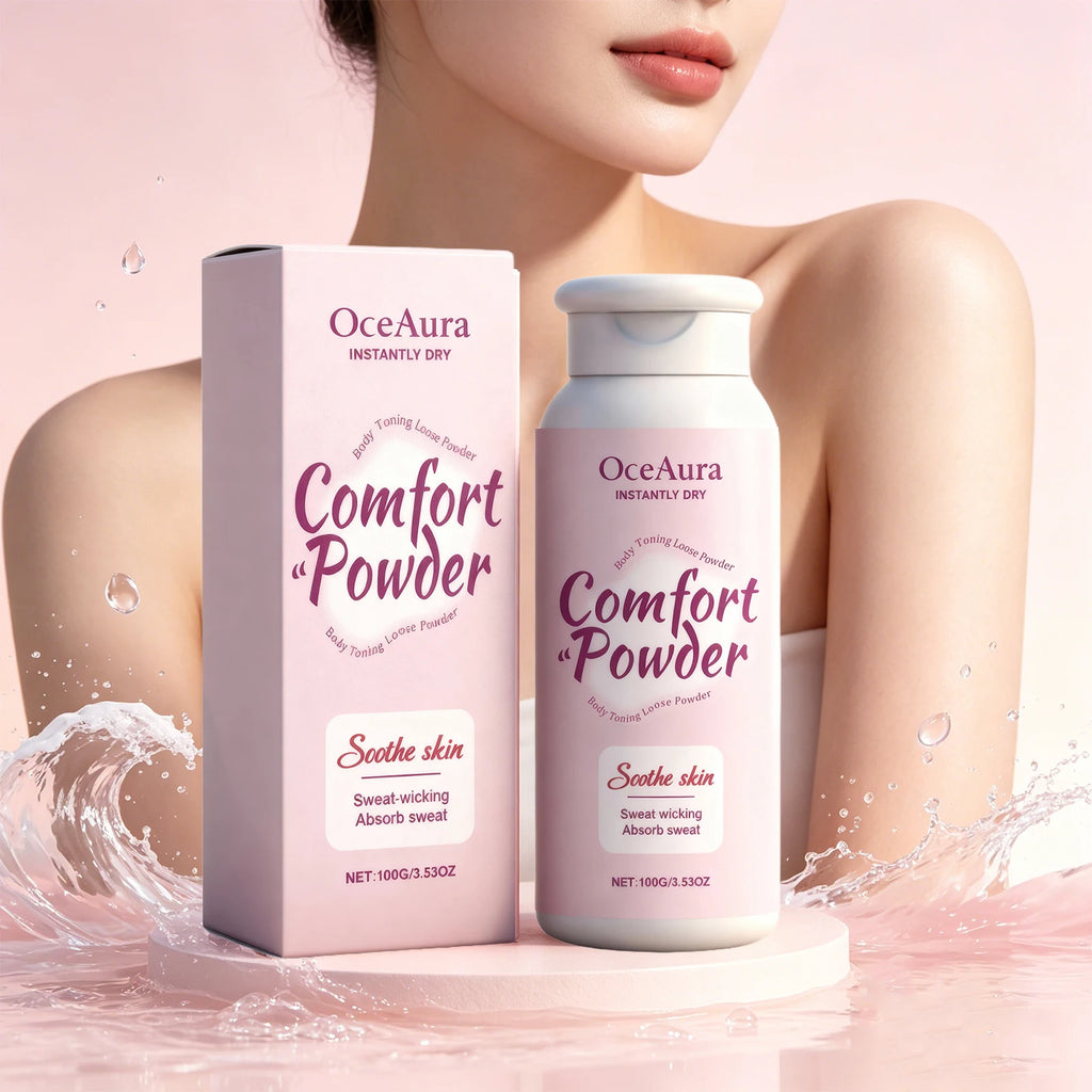 All-Over Sweat-Wicking Body Powder for Anti-Chafing Comfort