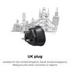 Universal Travel Power Adapter for International EU US UK Outlets