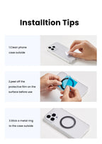 Magnetic Adhesive Ring for Wireless Charging and Phone Holders