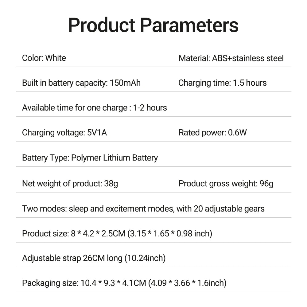 Microcurrent Handheld Sleep Aid Device for Insomnia and Anxiety