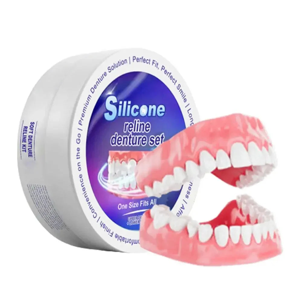Temporary Silicone Denture Reliner and Fitting Kit - 9