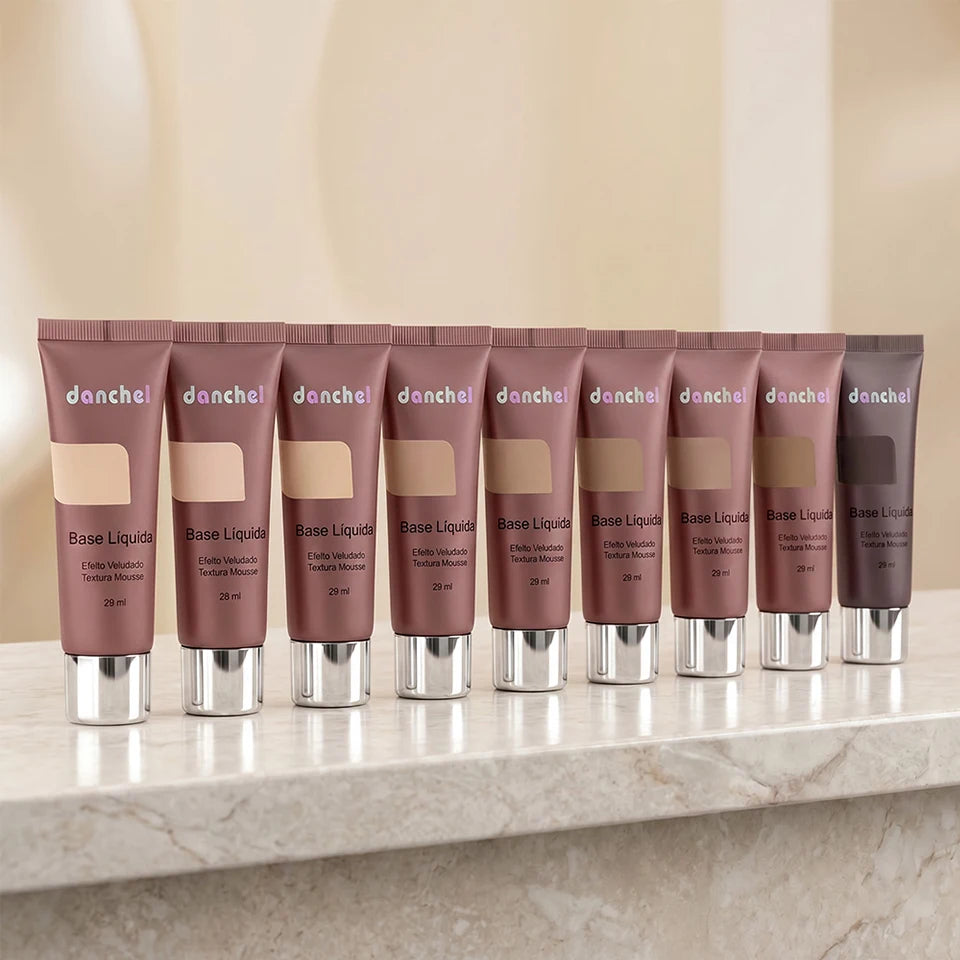 Long-Lasting Velvet Matte Liquid Foundation - 19