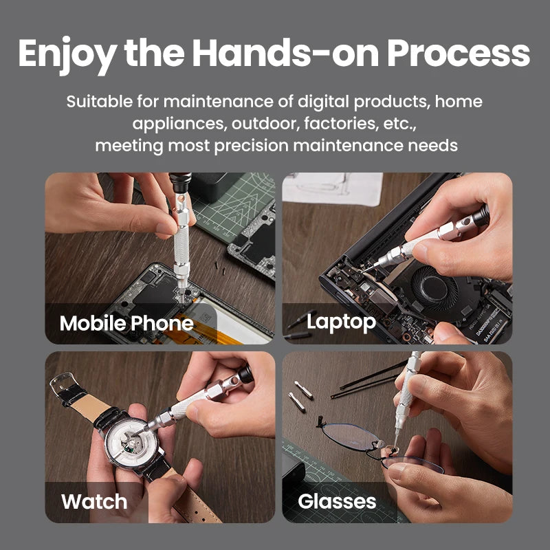 38-in-1 Precision Screwdriver Set for Electronics Repair