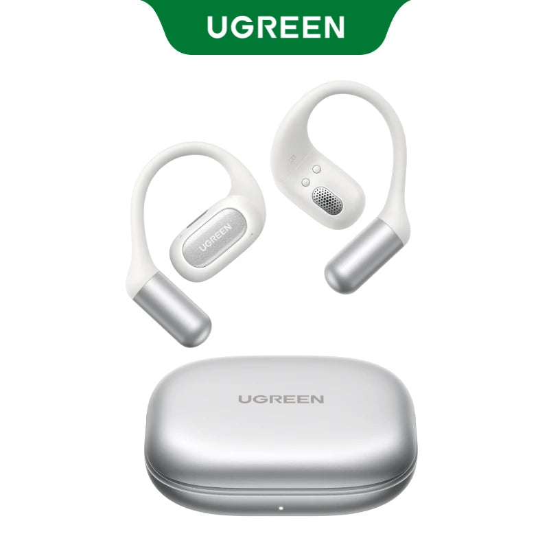 Open-Ear Bluetooth Wireless Sport Earbuds with Ear-Hooks