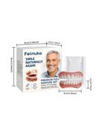 Comfortable Full Set Silicone Dentures for Natural Smile