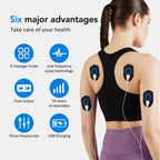 Portable Electric TENS EMS Body and Neck Muscle Massager