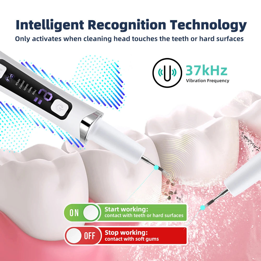 Ultrasonic Electric Dental Tartar and Plaque Remover