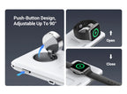 3-in-1 Magnetic Wireless Charging Station for iPhone and Apple Watch