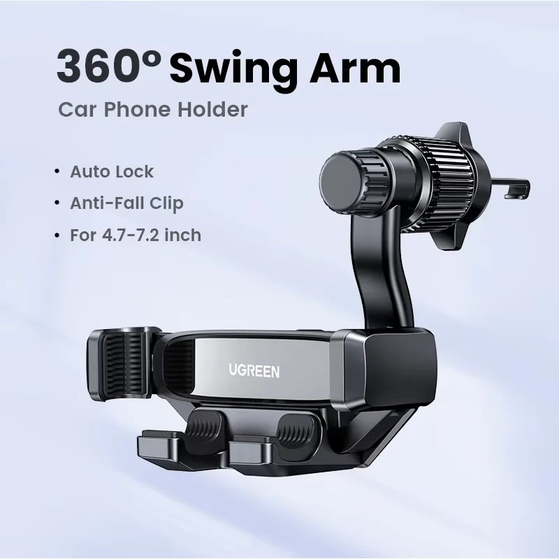 360° Rotating Gravity Car Phone Holder for Air Vents - 18