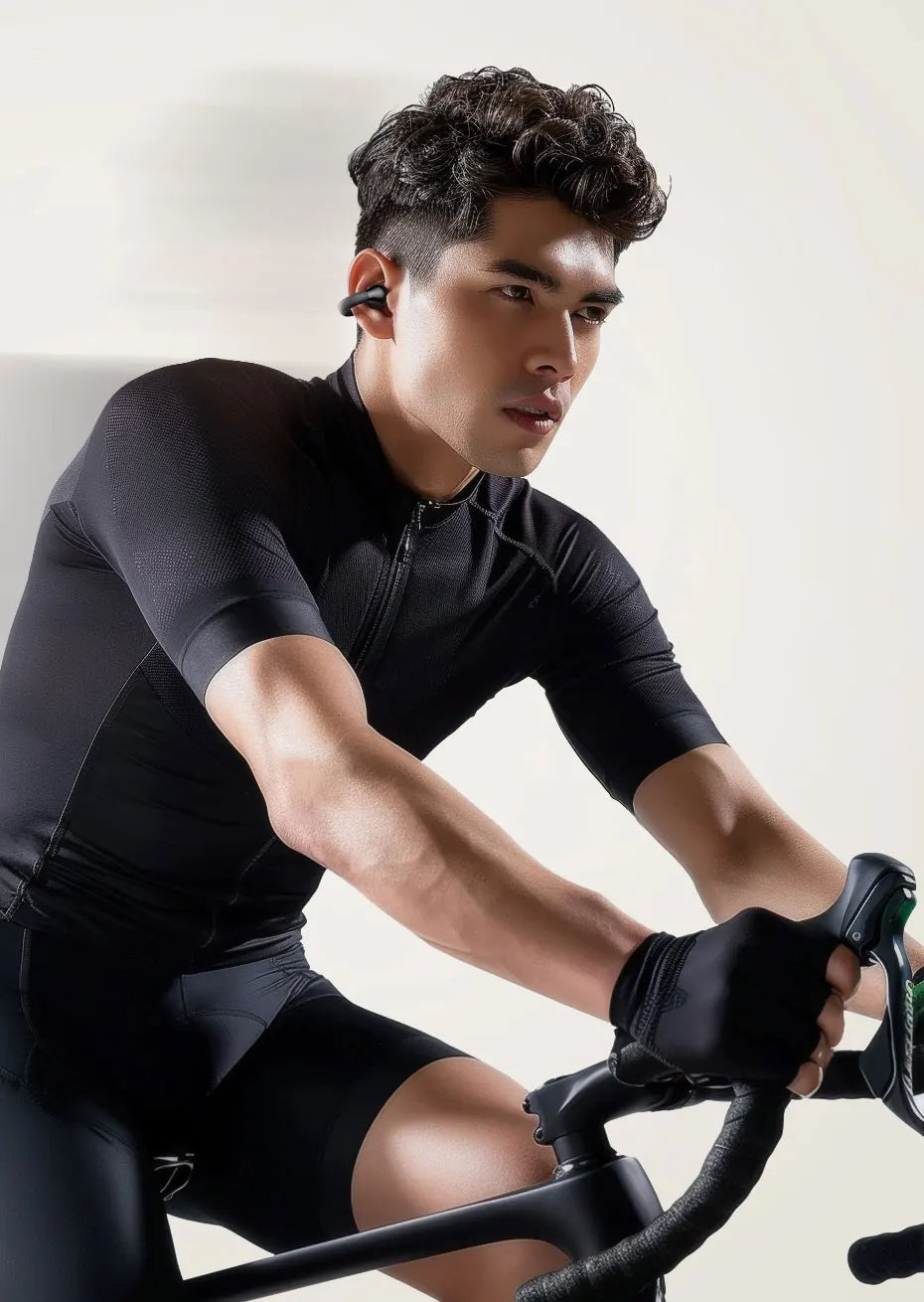 Open-Ear Bluetooth Clip-On Wireless Sports Earbuds - 24