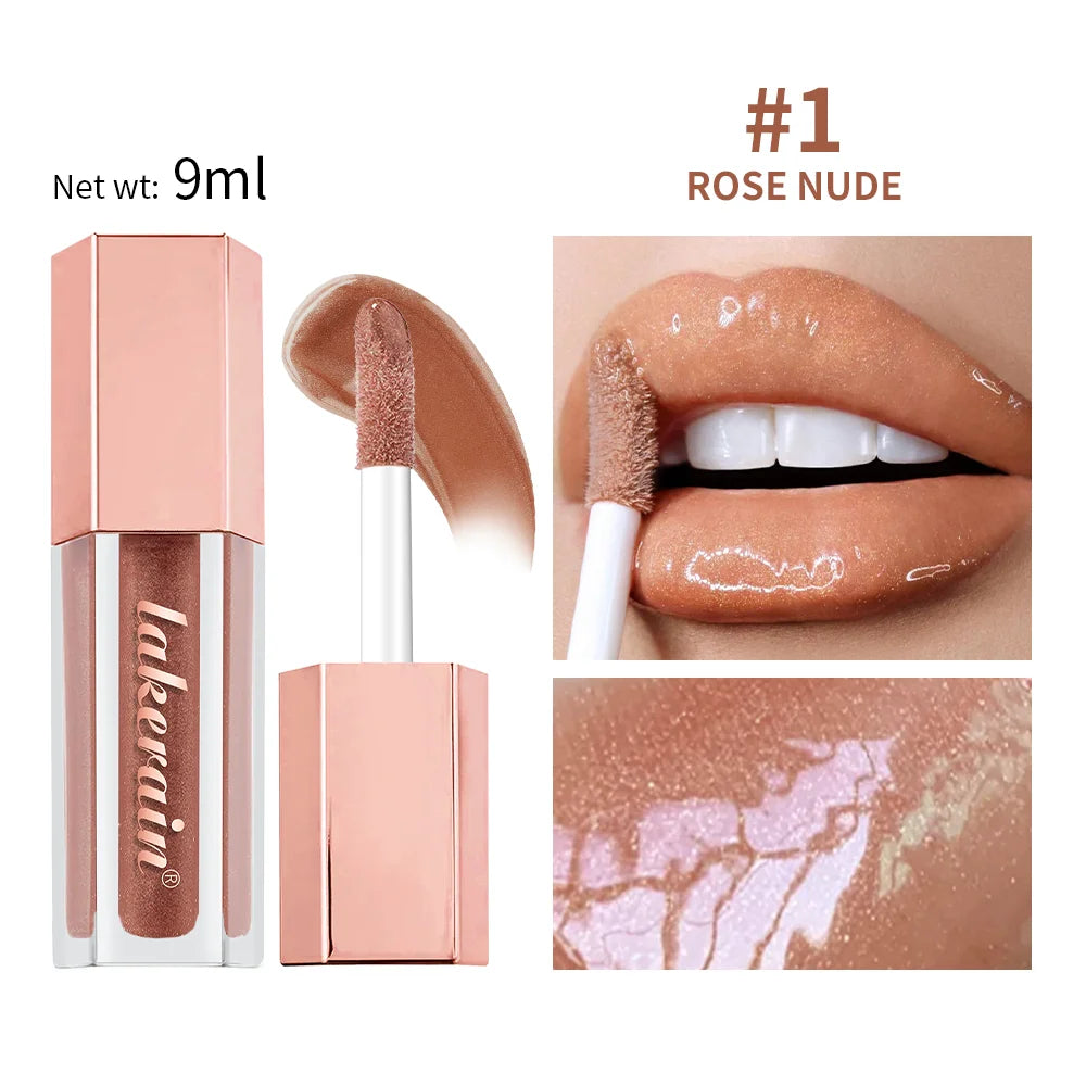 Hydrating Shimmer Lip Gloss for Plump and Moisturizing Finish