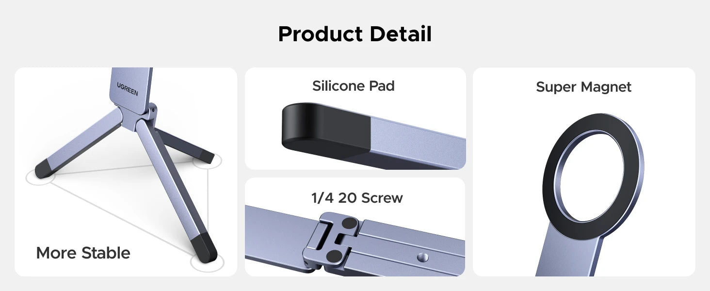 Magnetic Tripod Stand for Smartphones with MagSafe - 15