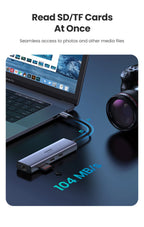 7-in-1 USB-C Hub with 4K 60Hz HDMI and 100W Power Delivery