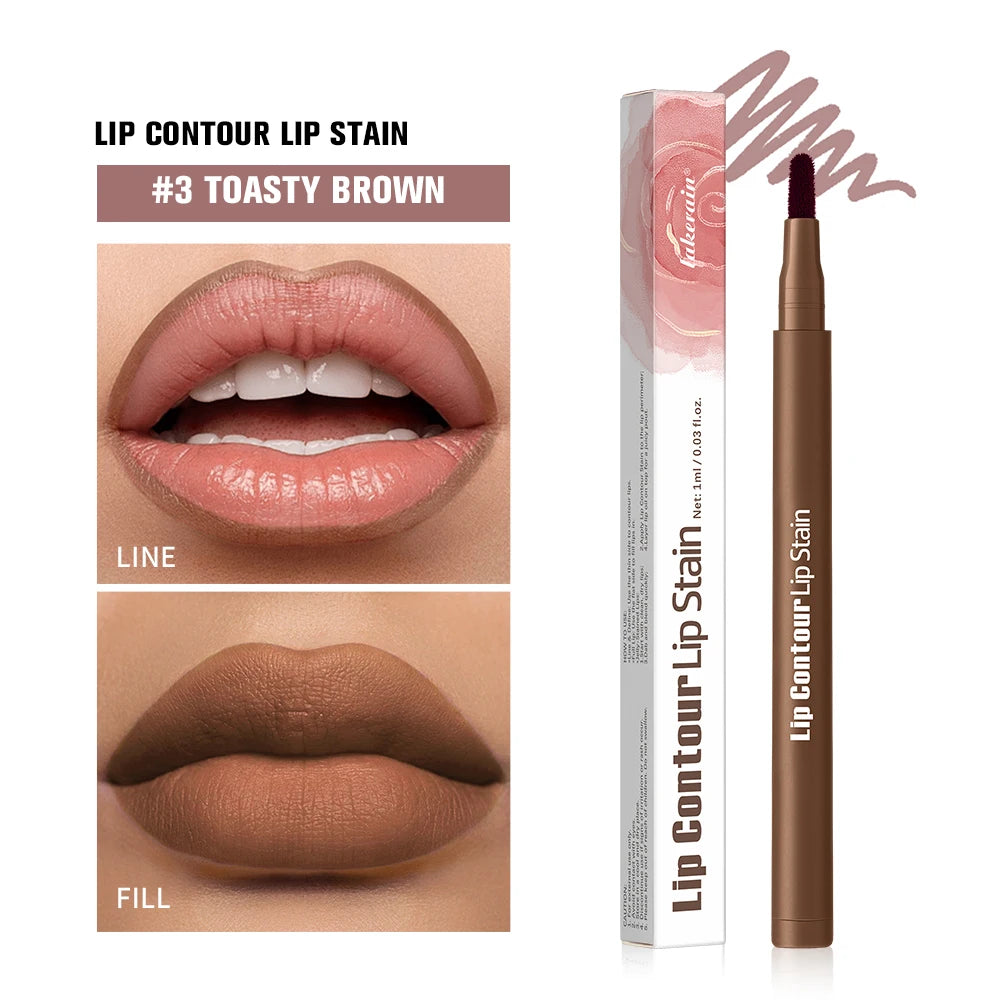 Dual-Sided Long-Lasting Lip Contour Stain and Liner - 37