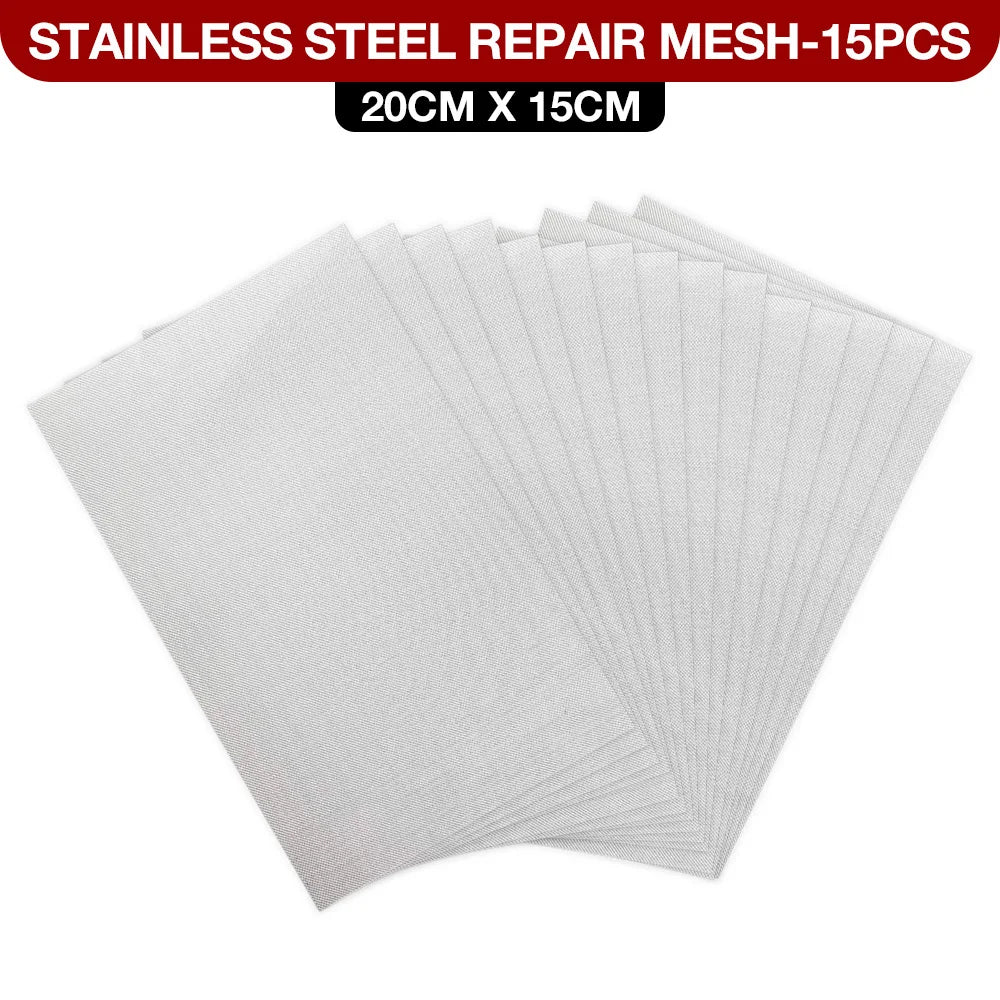 Stainless Steel Mesh for Car Bumper and Plastic Repair - 11