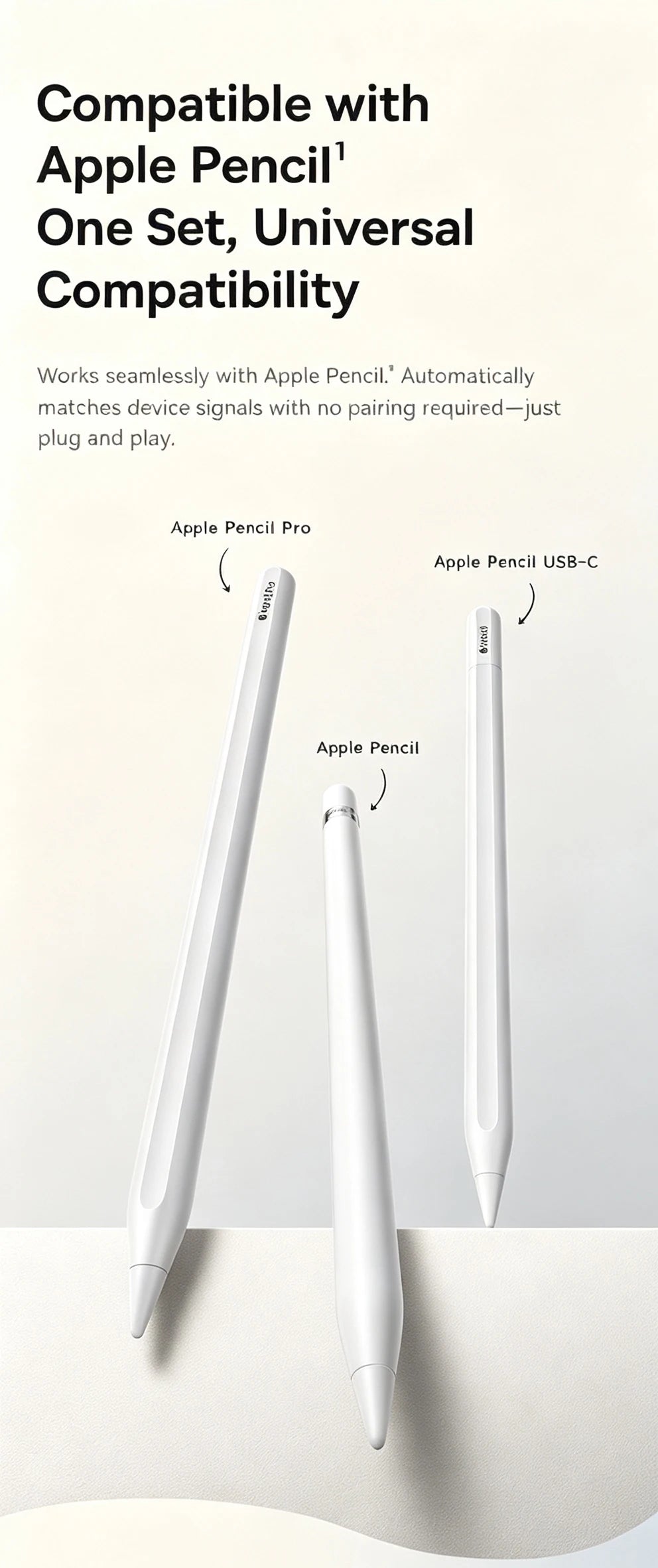 Replacement Stylus Pen Tips for Apple Pencil 1st and 2nd Generation - 8