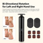 Electric Rechargeable Foot Callus Grinder and Nail Care Tool
