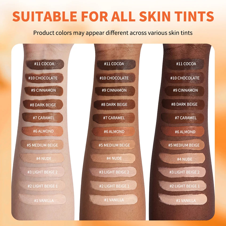 2-in-1 Velvet Matte Liquid Foundation and Concealer - 11