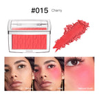 Matte Embossed Powder Blush Palette for Natural Cheek Color