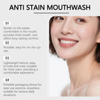 Alcohol-Free Anti-Stain Whitening Mouthwash for Daily Oral Care