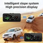 M60 GPS Car HUD Inclinometer Speedometer Voltage Monitor Clock