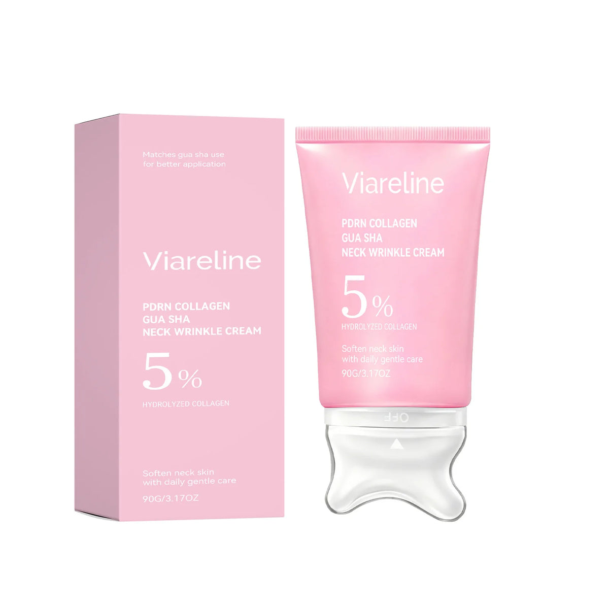 Collagen Firming Neck Cream with Integrated Massage Applicator