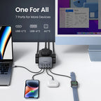 65W GaN Desktop Charging Station and Power Strip