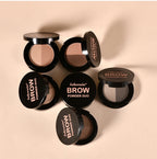 Two-Color Eyebrow Powder Duo for Natural Brows and Contouring