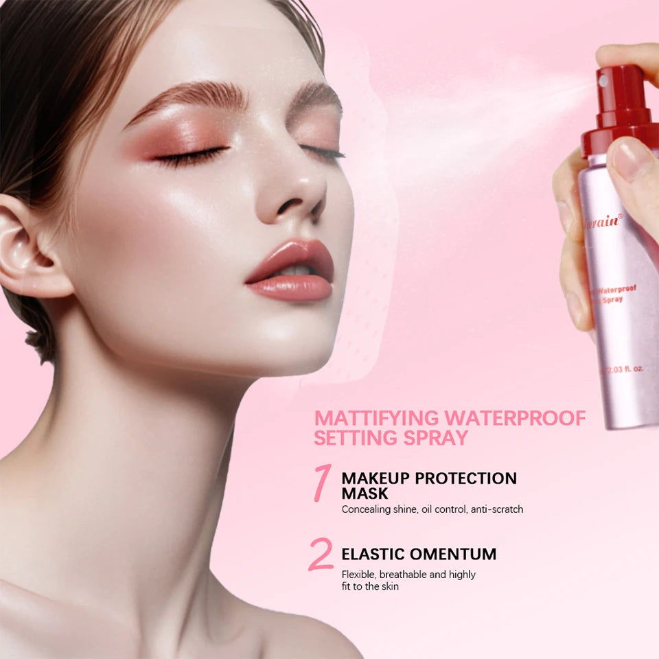 Long-Lasting Matte Finish Makeup Setting Spray - 6