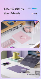 Waterproof PU Leather Desk Mouse Pad for Office and Gaming