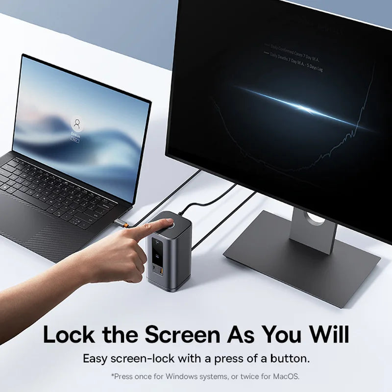 11-in-1 USB-C Triple Display Docking Station 4K 60Hz