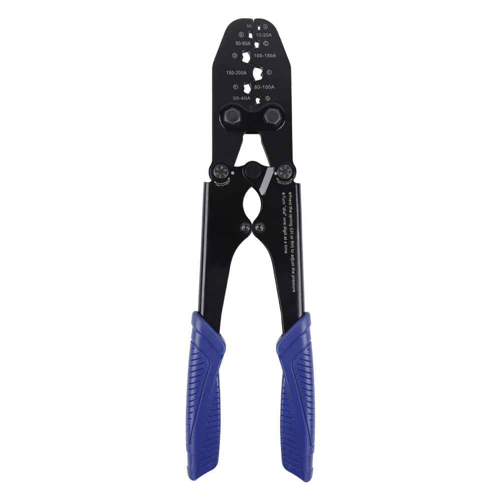 Manual Cold Crimping Pliers for 5A-200A Copper Lugs