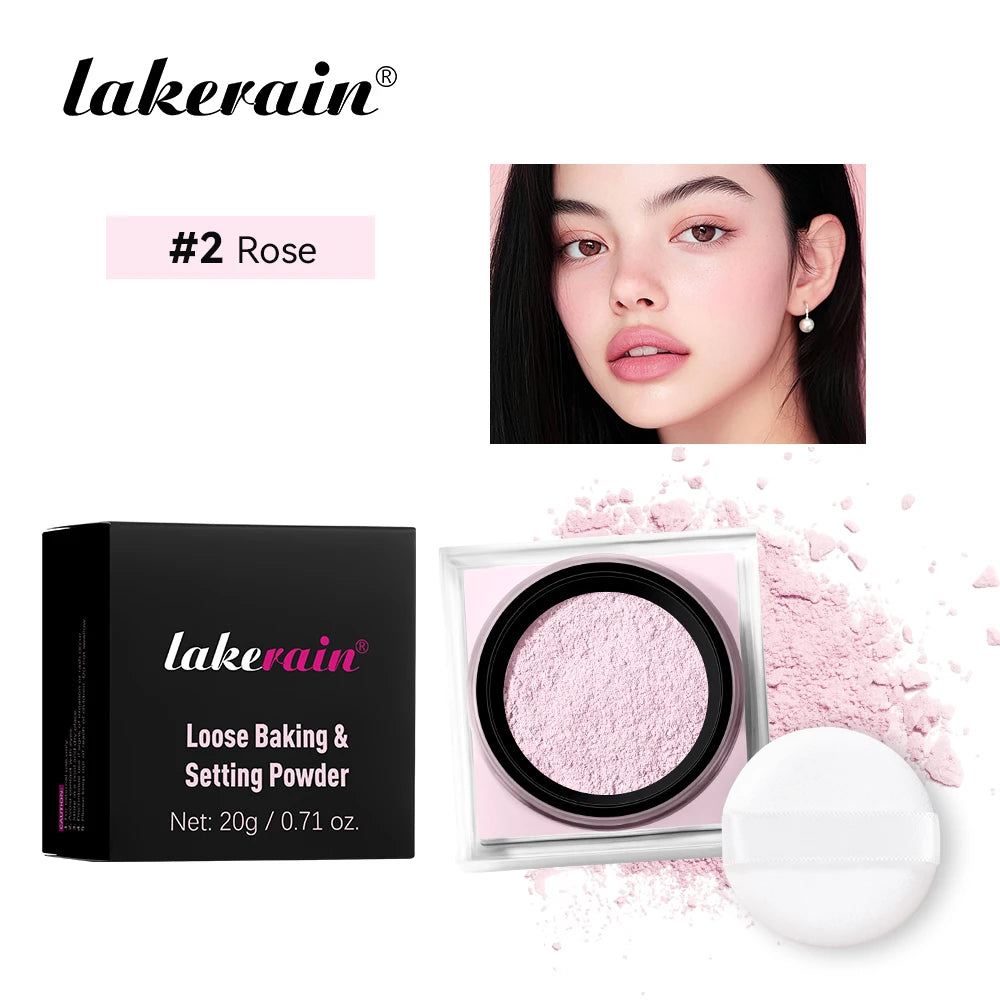 Matte Finish Oil-Control Loose Setting Powder