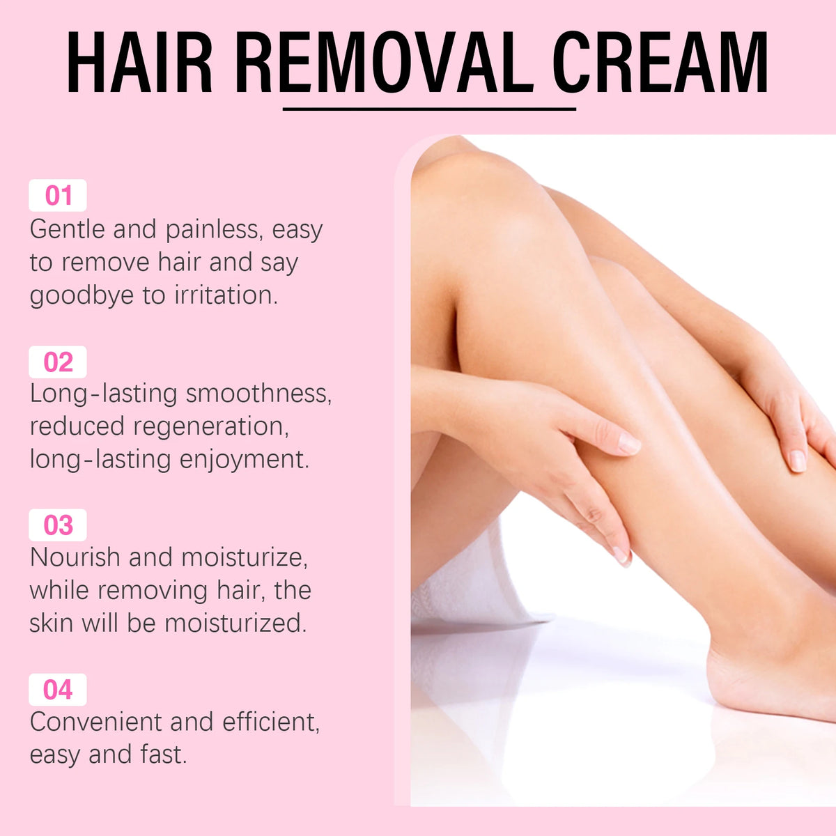 Painless Full Body Hair Removal Cream