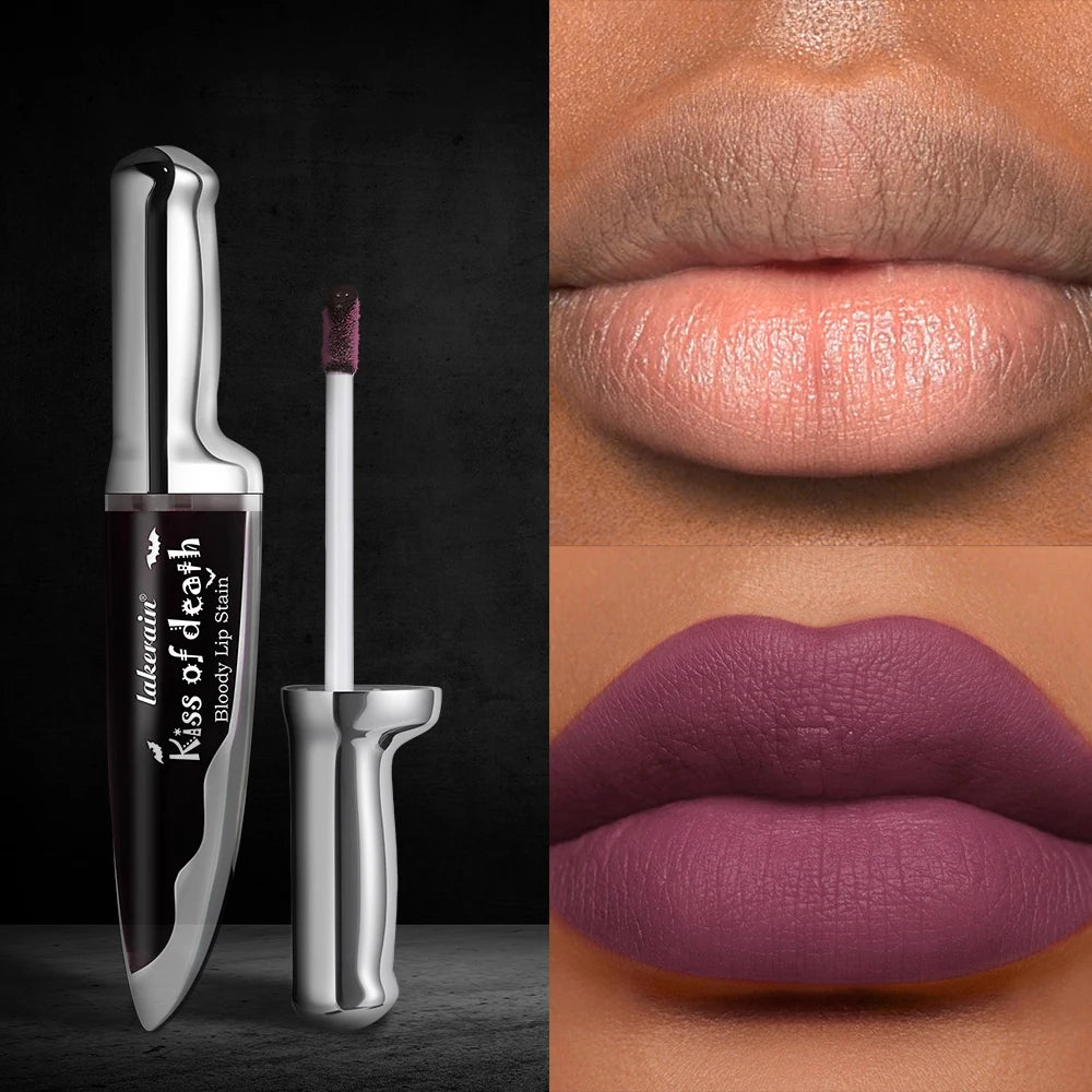 Bloody Matte Liquid Lip Stain for Halloween Costumes - 12