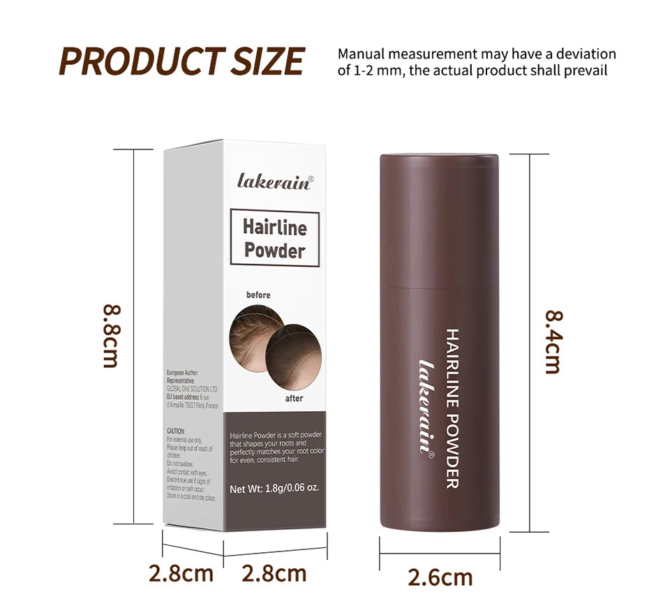 Waterproof Hairline Shadow Powder Root Cover Up Stick