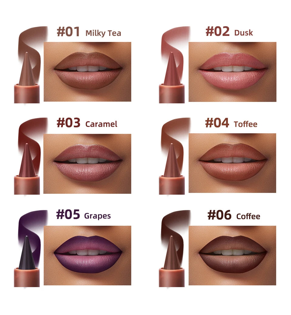 Waterproof Long-Lasting Lip Liner and Contour Pencil