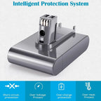 22.2V Rechargeable Replacement Battery for Vacuum Cleaners