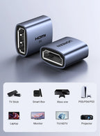 8K HDMI 2.1 Female to Female Extension Cable Coupler
