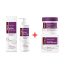 Purple Hair Mask and Shampoo Set for Color Protection and Repair