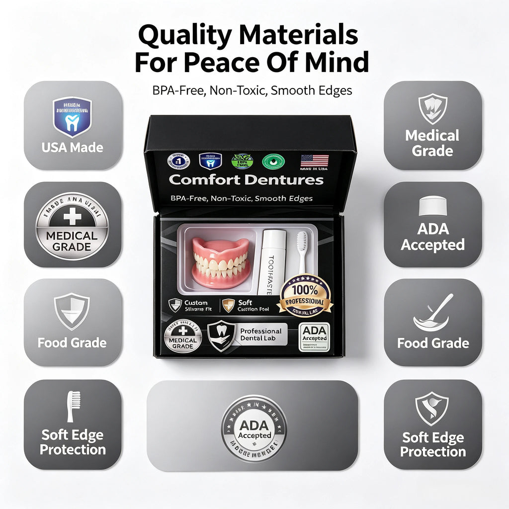 Moldable Silicone Cosmetic Denture Kit