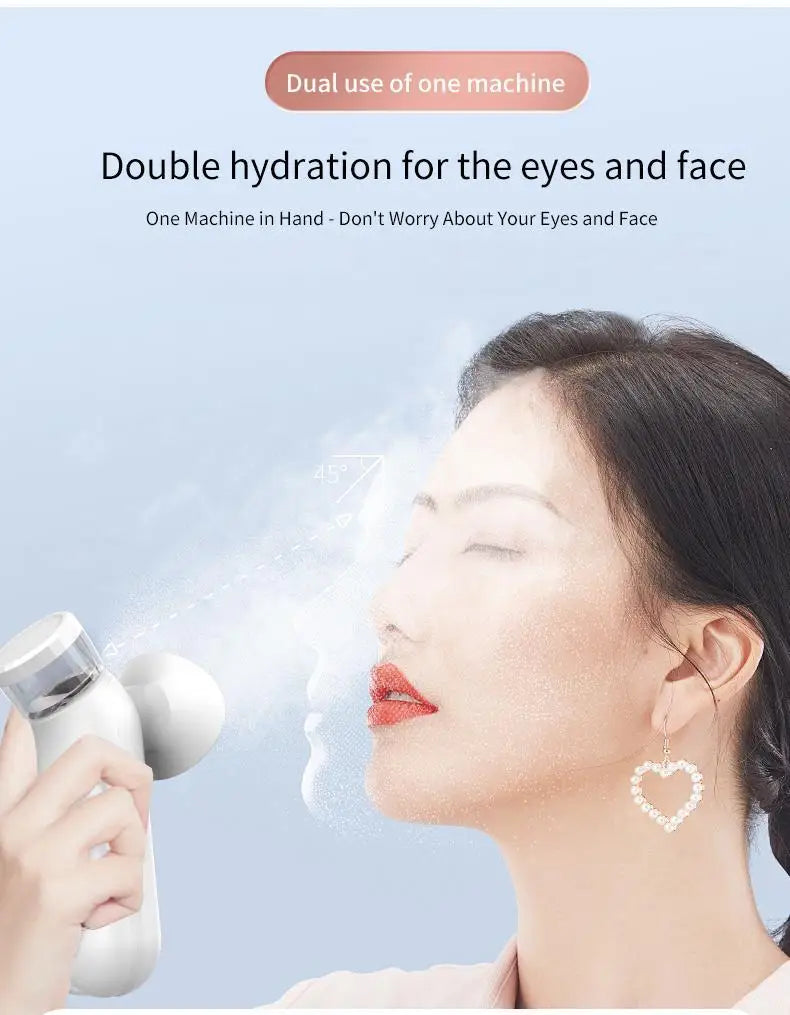 Portable Eye and Facial Moisturizing Mist Steamer