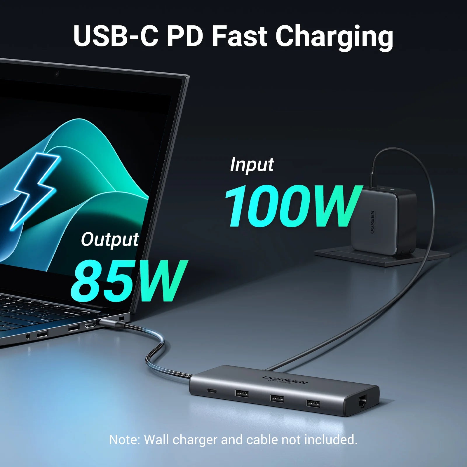 10-in-1 Dual HDMI USB-C Docking Station with 100W PD and 8K Support - 5