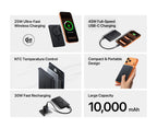 10000mAh Magnetic Wireless Power Bank 45W Fast Charging