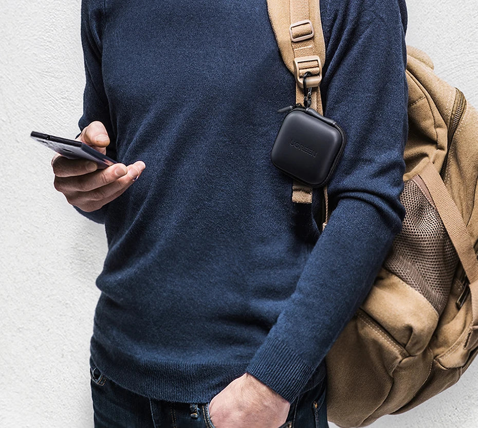 Hard Shell Protective Carrying Case for Earbuds and Small Electronics - 18